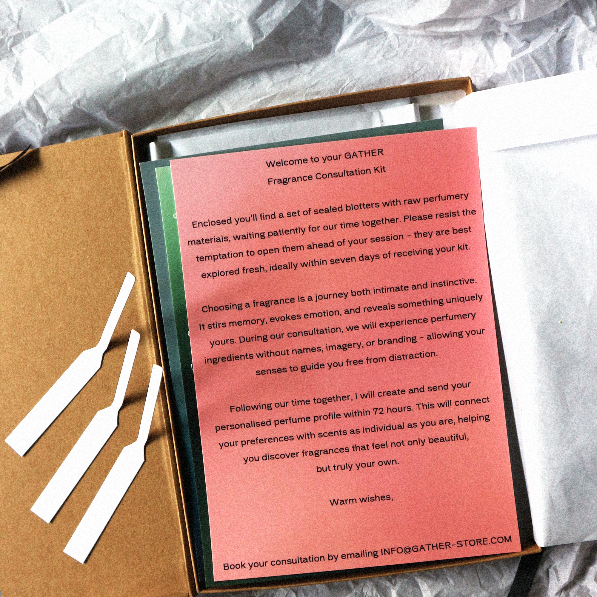 Personal Fragrance Consultation Kit